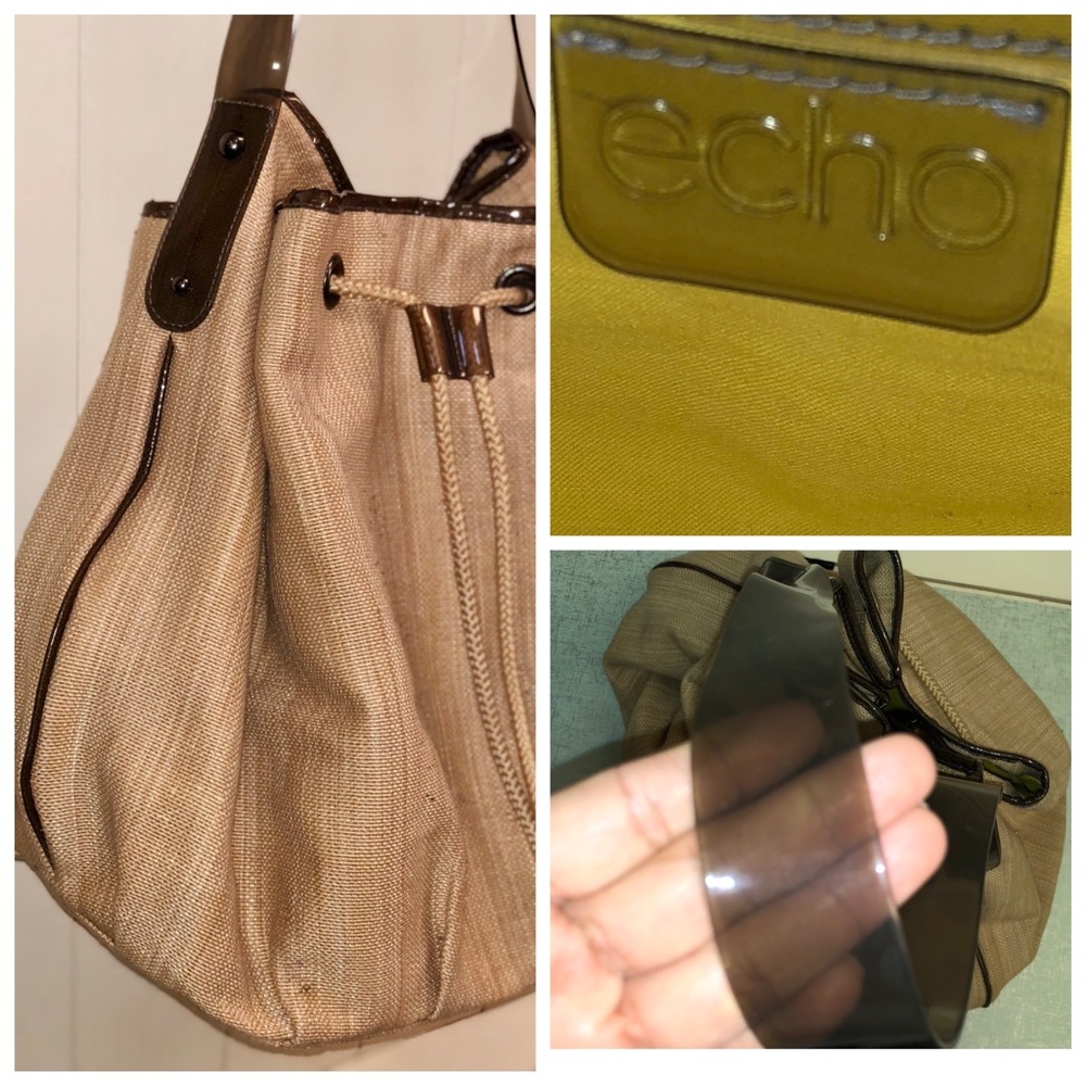 Echo Canvas Drawstring Handbag - image 3